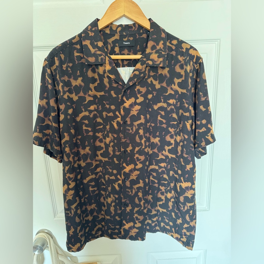 Mens Theory camp shirt